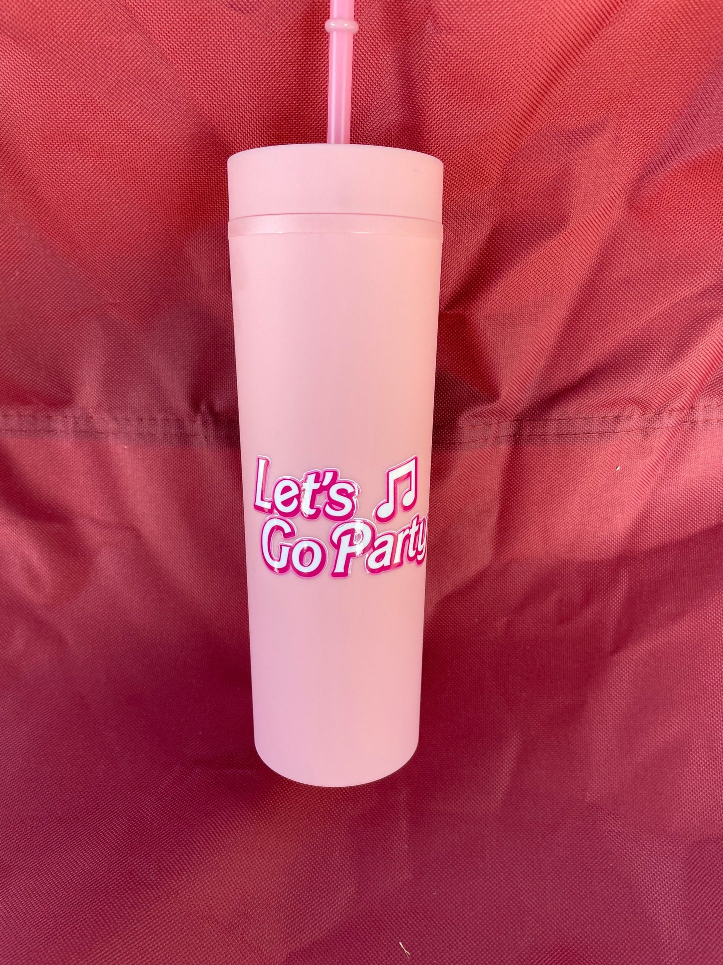 Cold Cup/ 16oz insulated  /let’s go party/ gift / present / can be personalised