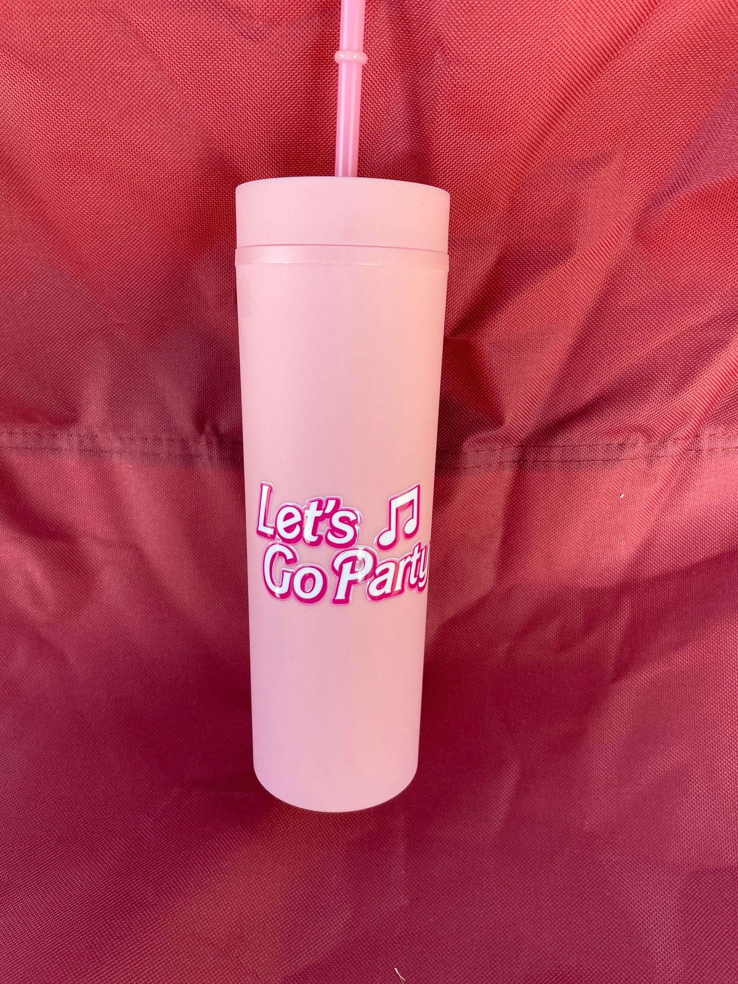 Cold Cup/ 16oz insulated  /let’s go party/ gift / present / can be personalised