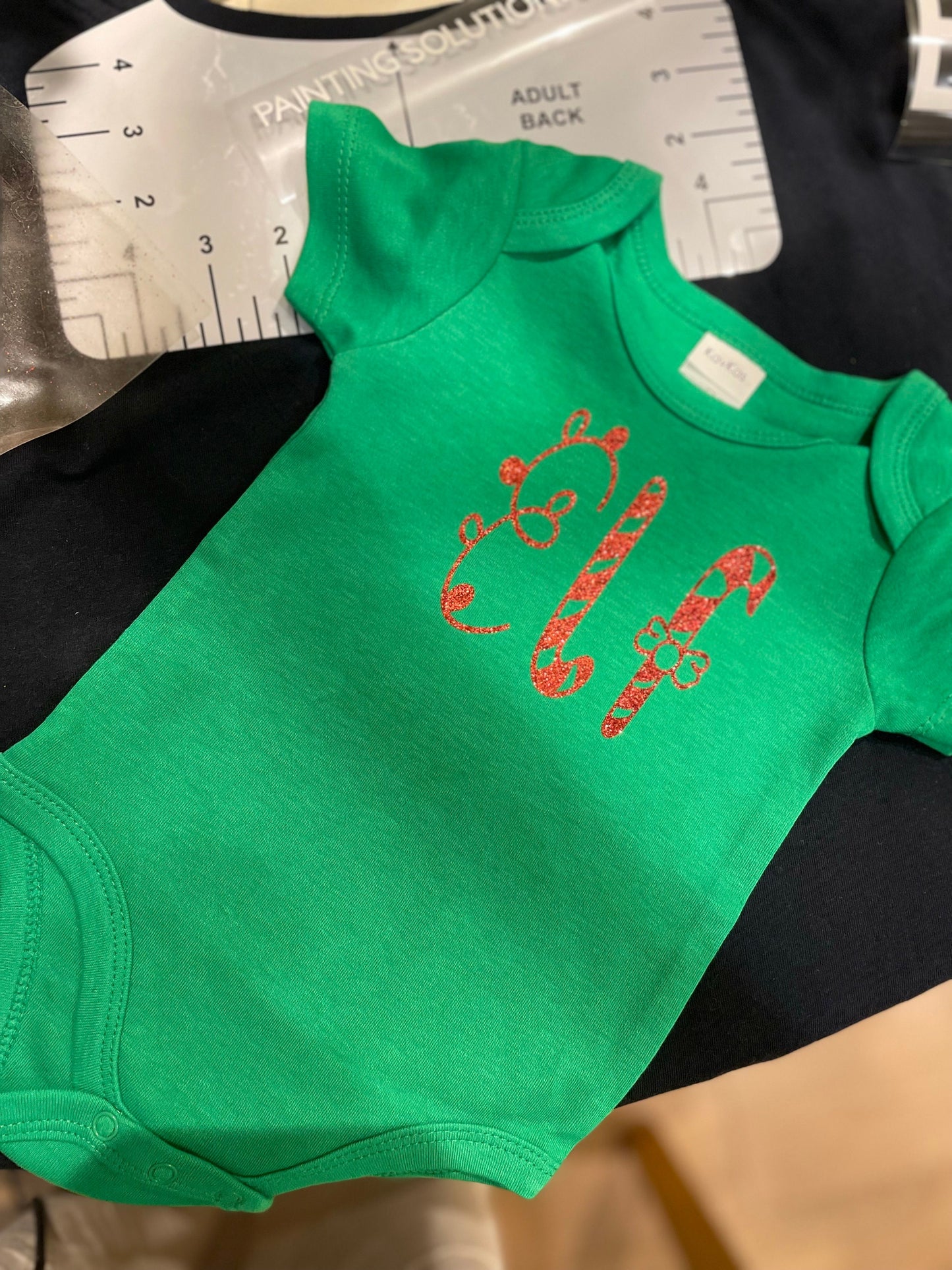 Baby Vest bodysuit / Elf baby bodysuit /baby Christmas / personalised