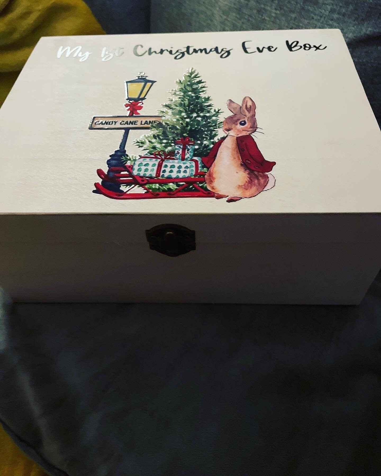 My 1st Christmas Eve box / baby box / keepsake / gift box / personalised