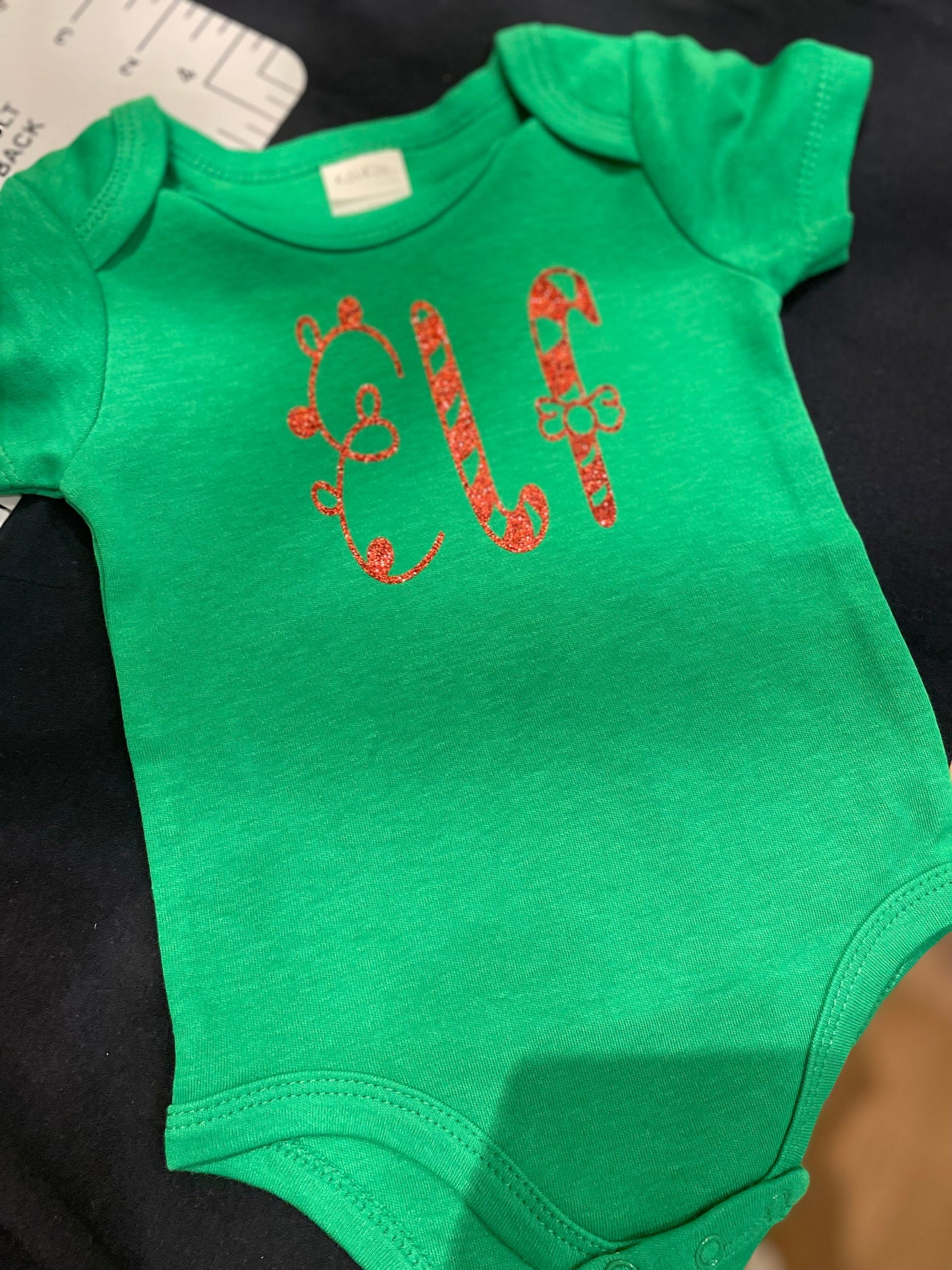 Baby Vest bodysuit / Elf baby bodysuit /baby Christmas / personalised