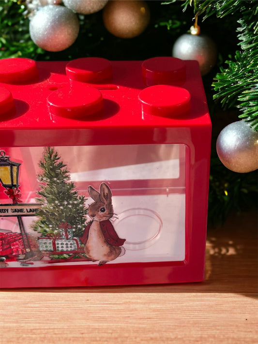 Lego Brick Rabbit Money box / Christmas gift / saving box / personalised