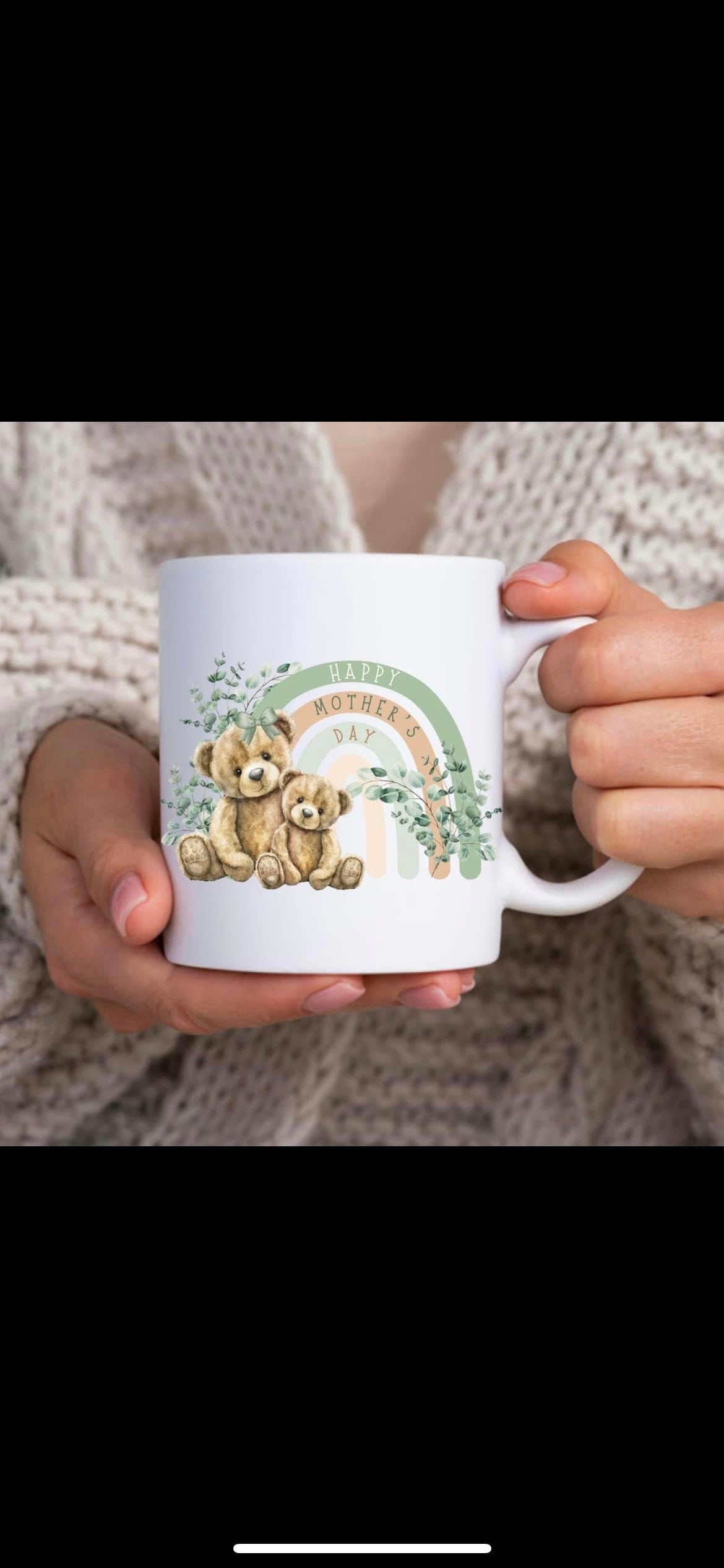 Happy Mother’s Day mug / mums mug / bear mug