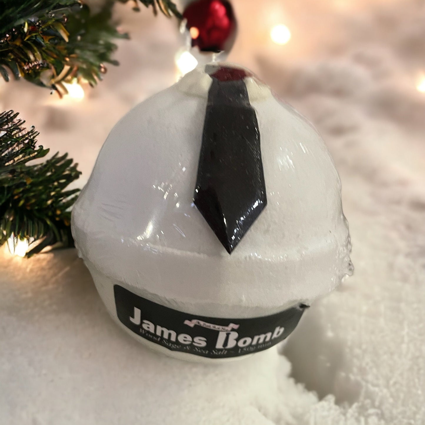 James Bond bath bombs / bath bombs / gifts for him / personalise bag and bath bomb/valentines gift in a box