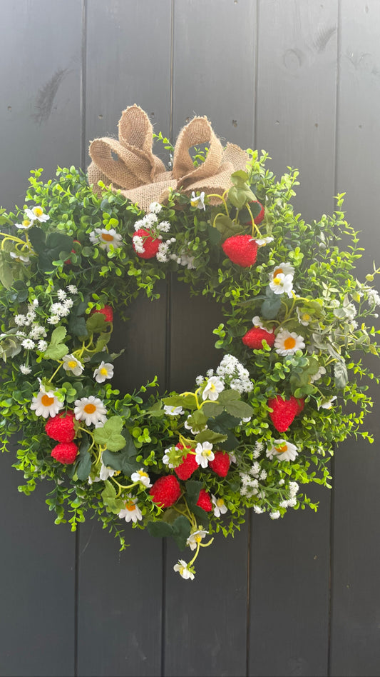 Strawberry Wreath